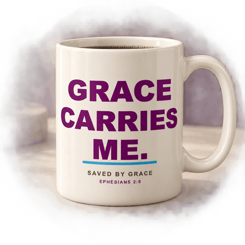 Grace Carries Me Mug