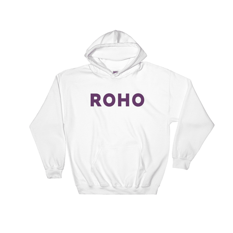 Roho Sweatshirt Hoodie (White) daily devotionals, morning prayer, scriptures, bible study